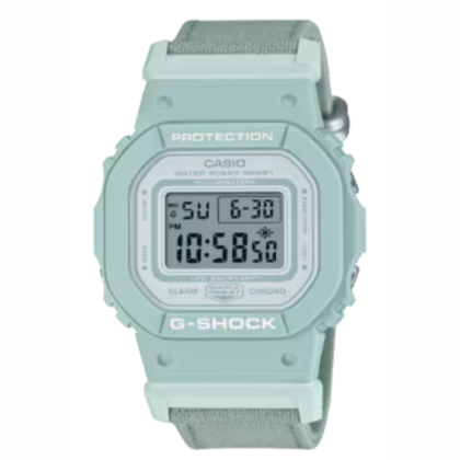 Casio G-Shock Digital x Field-style GMD-S5600CT-3DR Green Cotton Women Watch